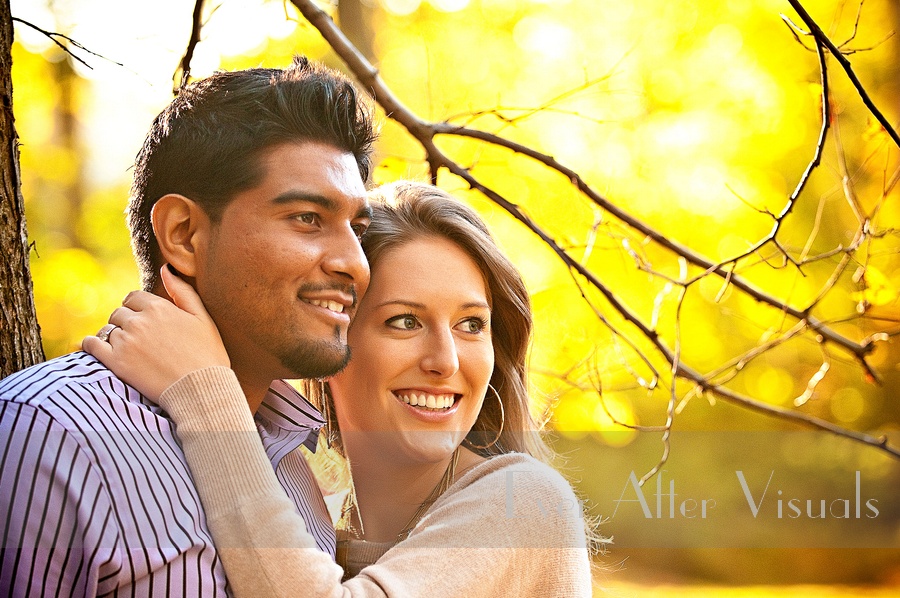 virginia fall engagement photography
