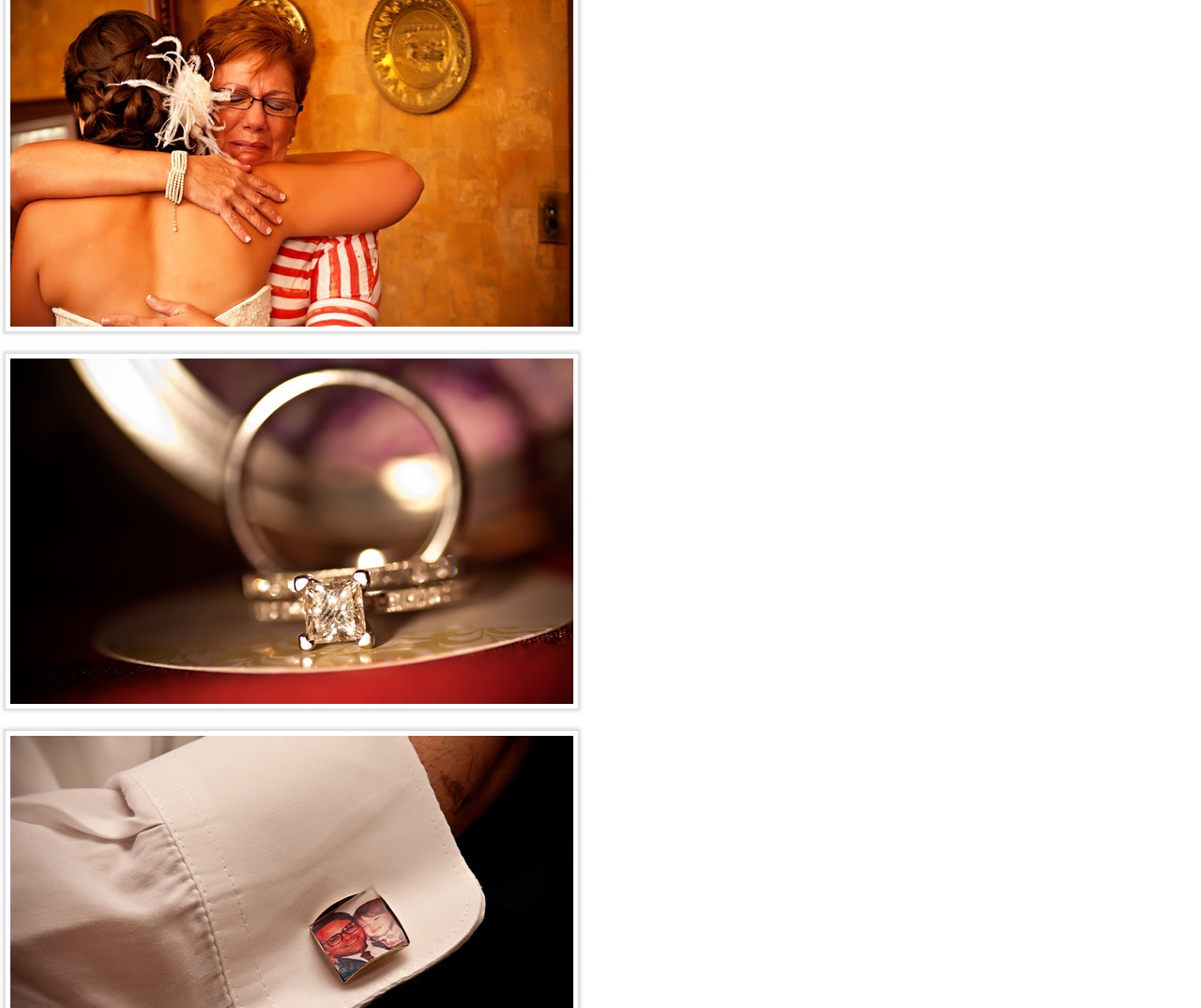 ring and cuff links