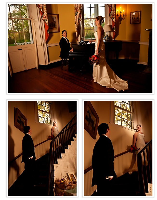 bride-and-groom-on-staircase